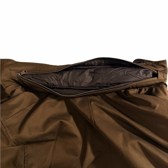 Banana Republic Utility Field Jacket | Hidden Zip Hood | Quilted Lined Large - Picture 5 of 11